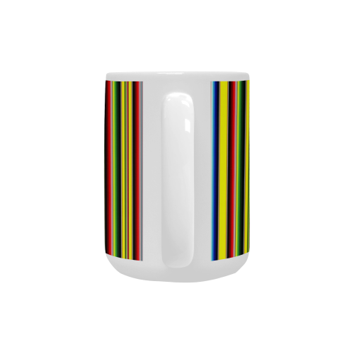 bright serape Custom Ceramic Mug (15OZ)