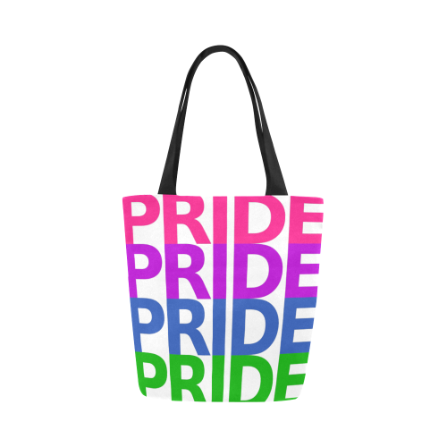 Pride LGBTQ Rainbow Flag Canvas Tote Bag (Model 1657)