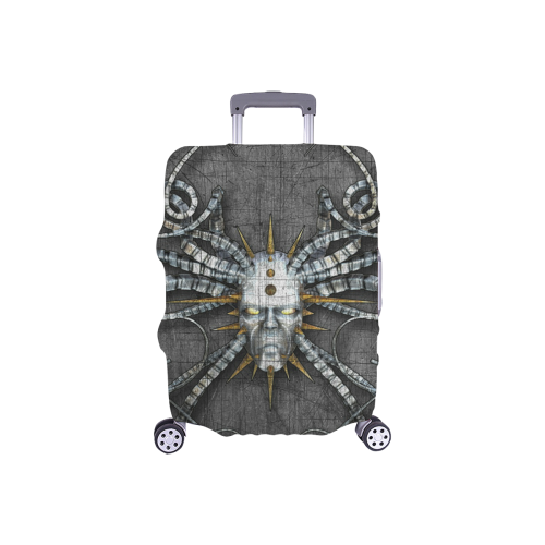 Demon Skull Creepy Luggage Cover/Small 18"-21"