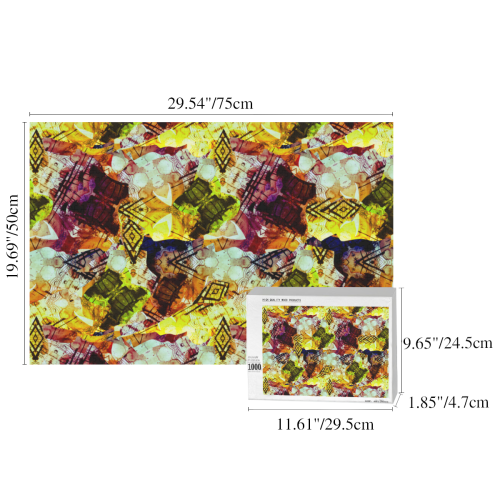 Graffiti Style - Markings on Watercolors