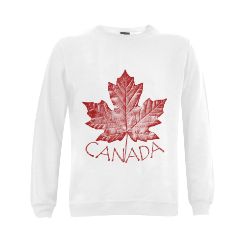 Canada Souvenir Sweatshirts Retro Canada Shirts Gildan Crewneck Sweatshirt(NEW) (Model H01)