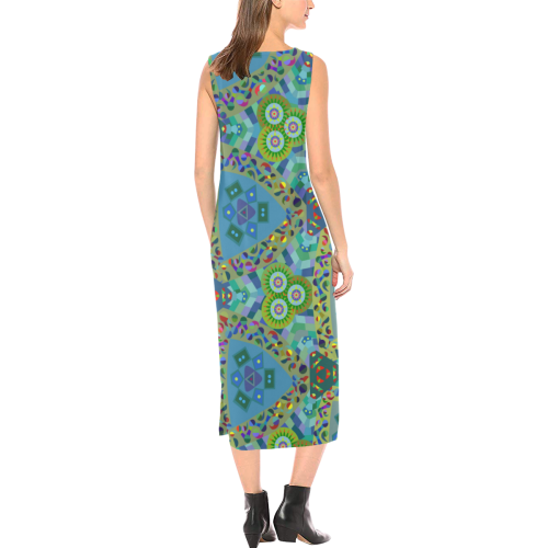 Latest Moa Design May 2020 Phaedra Sleeveless Open Fork Long Dress (Model D08)