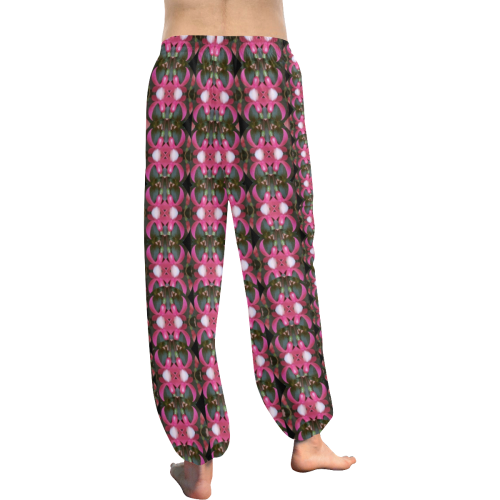 Butterflies in a  forest of climbing flowers Women's All Over Print Harem Pants (Model L18)