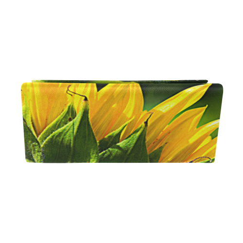 Sunflower New Beginnings Custom Foldable Glasses Case