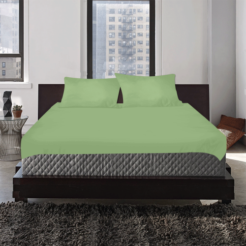 color asparagus 3-Piece Bedding Set