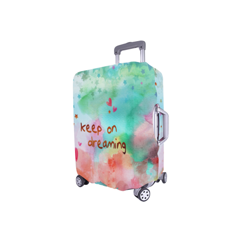 KEEP ON DREAMING - rainbow Luggage Cover/Small 18"-21"