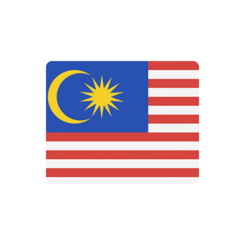 Malaysia Flag Rectangle Mousepad