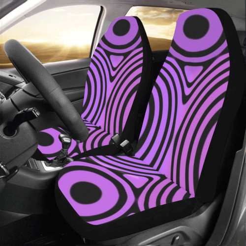 Psycho Circles Car Seat Covers (Set of 2)