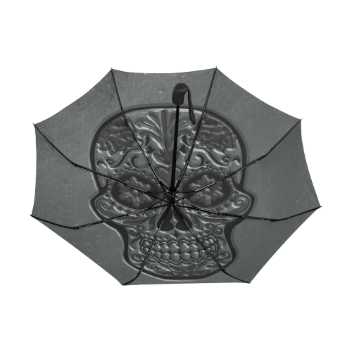 Skull20151212_by_JAMColors Anti-UV Auto-Foldable Umbrella (Underside Printing) (U06)