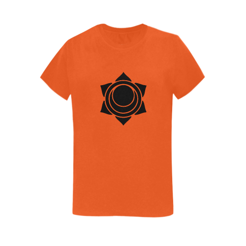 Sacral Chakra Women's T-Shirt in USA Size (Two Sides Printing)