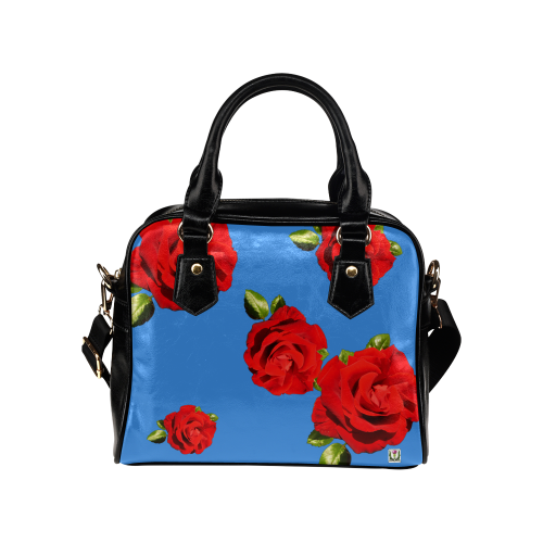 Fairlings Delight's Floral Luxury Collection- Red Rose Shoulder Handbag 53086h6 Shoulder Handbag (Model 1634)