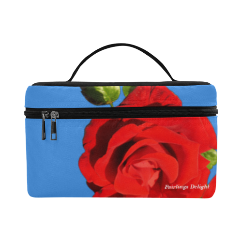 Fairlings Delight's Floral Luxury Collection- Red Rose Lunch Bag/Large 53086a7 Lunch Bag/Large (Model 1658)