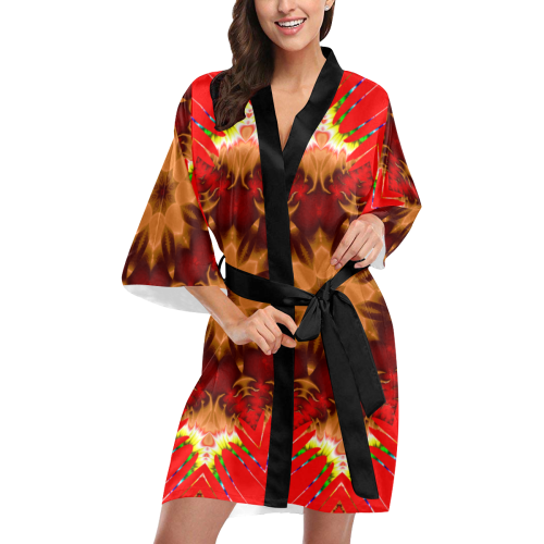 Holiday Art Kimono Robe