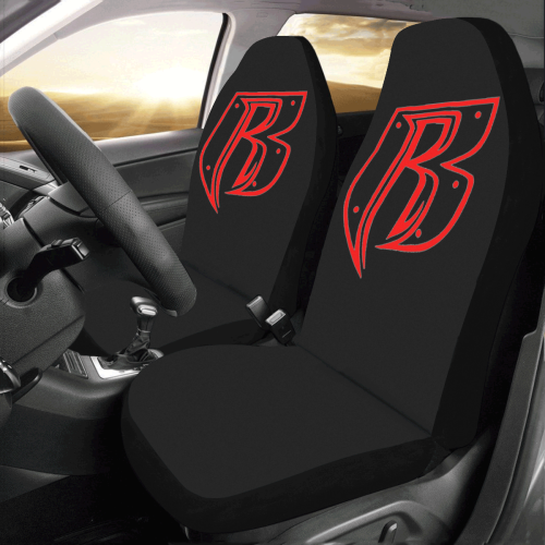 red RR Car Seat Covers (Set of 2)