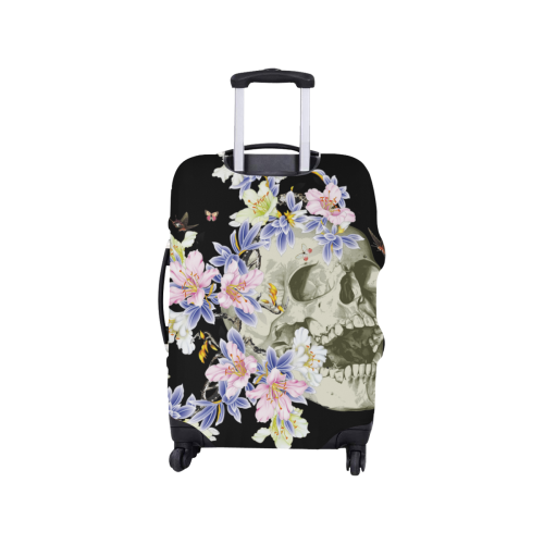 Happy Spring Skull Luggage Cover/Small 18"-21"