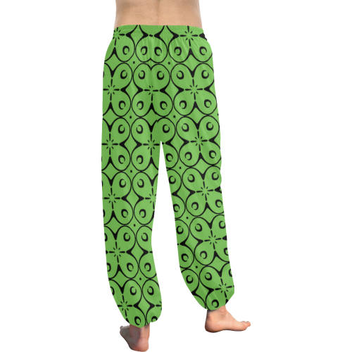 My Lucky Day Green Flash Women's All Over Print Harem Pants (Model L18)