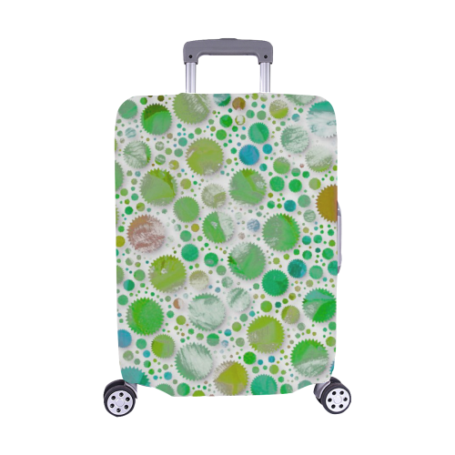 lovely shapes 2B by JamColors Luggage Cover/Medium 22"-25"