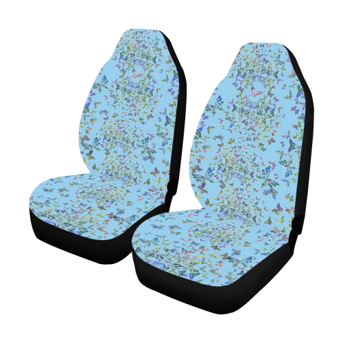 butterflies dance 7 Car Seat Covers (Set of 2)