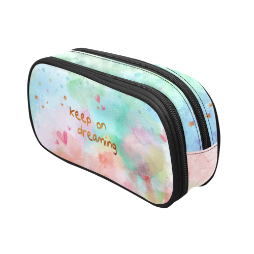 KEEP ON DREAMING Pencil Pouch/Large (Model 1680)