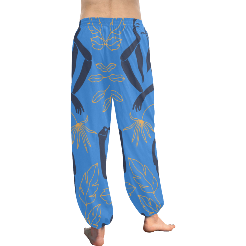 Boho Harem Pants Blue Women's All Over Print Harem Pants (Model L18)