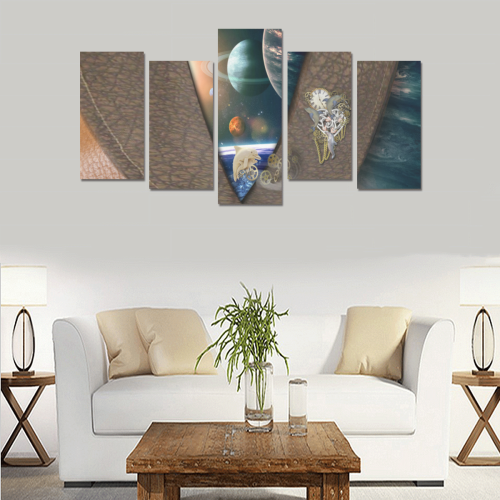 our dimension of time Canvas Print Sets E (No Frame)