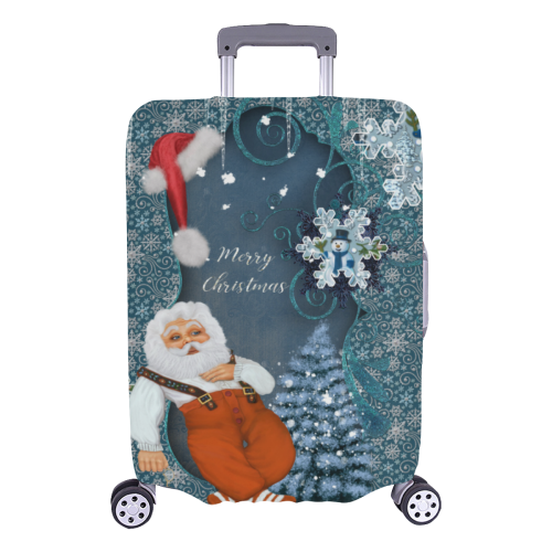 Funny Santa Claus Luggage Cover/Large 26"-28"