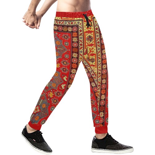 Azerbaijan Pattern 5 Men's All Over Print Sweatpants (Model L11)