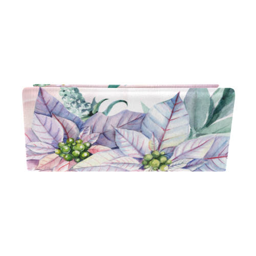 Wonderful flowers, watercolor Custom Foldable Glasses Case