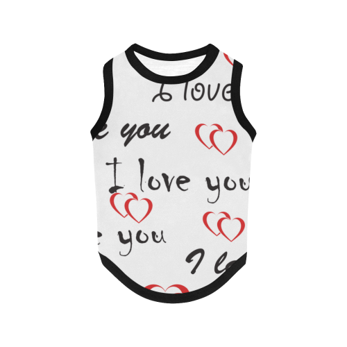 P.S I love you STILL All Over Print Pet Tank Top