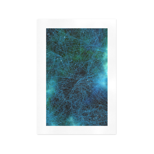 System Network Connection Art Print 13‘’x19‘’