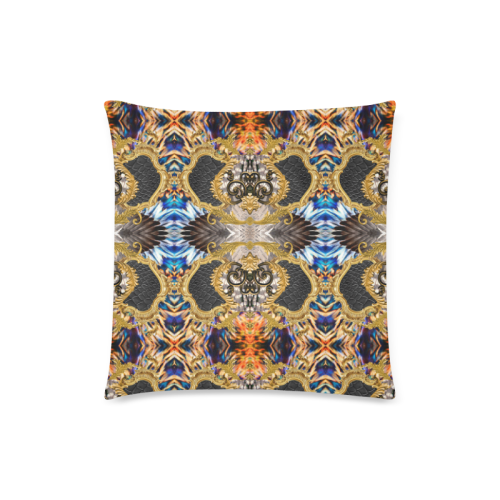 Luxury Abstract Design Custom Zippered Pillow Case 18"x18"(Twin Sides)