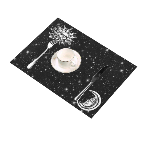 Mystic Sun and Moon Placemat 14’’ x 19’’ (Set of 2)
