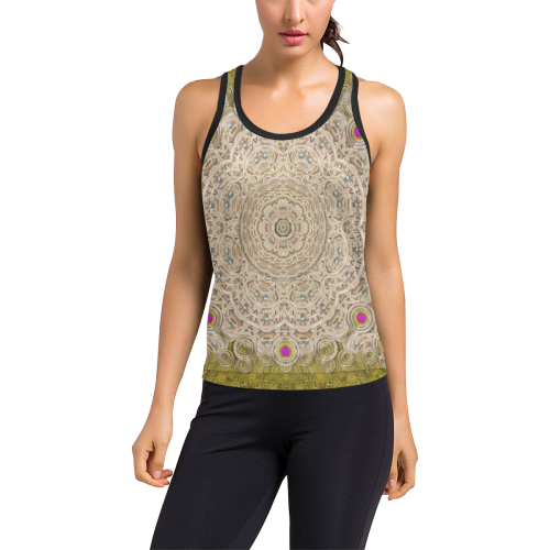 Silent in the forest of  wood Women's Racerback Tank Top (Model T60)