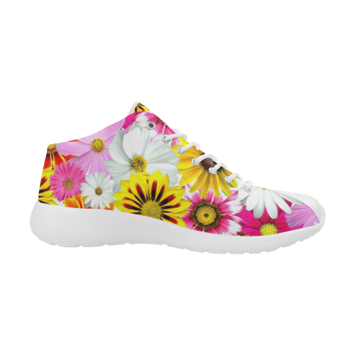 Spring Time Flowers 1 Women's Basketball Training Shoes (Model 47502)