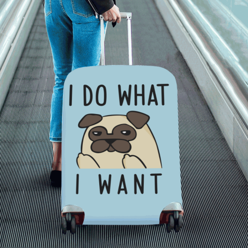 LC1. I do what I want Luggage Cover/Large 26"-28"