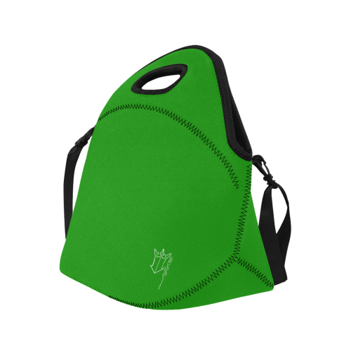 AYA BLANCO NEON Lunch Bag Neoprene Lunch Bag/Large (Model 1669)