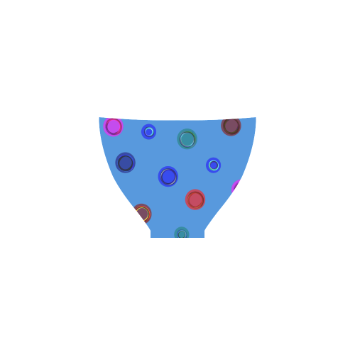 Happy circles 43 Custom Bikini Swimsuit
