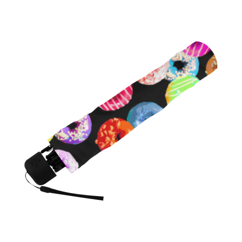 Colorful Yummy DONUTS pattern Anti-UV Foldable Umbrella (Underside Printing) (U07)