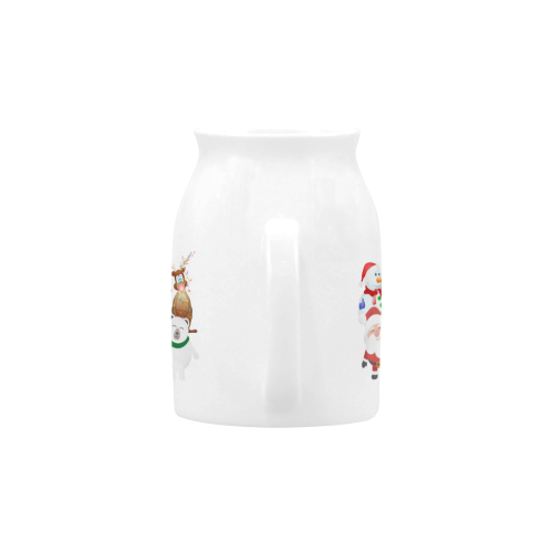 Christmas Gingerbread, Snowman, Santa Claus Milk Cup (Small) 300ml