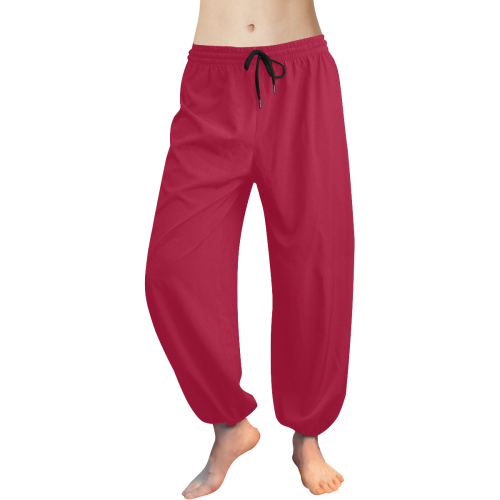Crimson Women's All Over Print Harem Pants (Model L18)