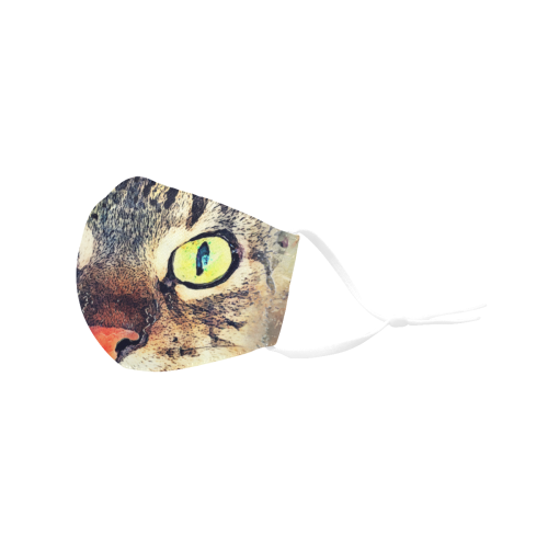 cat 3D Mouth Mask with Drawstring (Pack of 3) (Model M04)