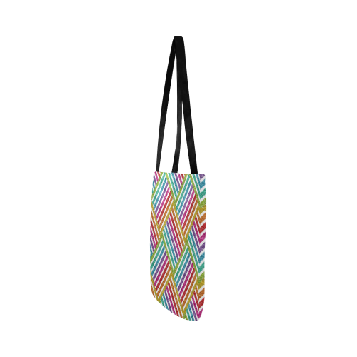 glitter rainbow Reusable Shopping Bag Model 1660 (Two sides)