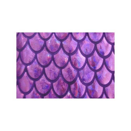 Mermaid SCALES Purple Placemat 12’’ x 18’’ (Set of 4)