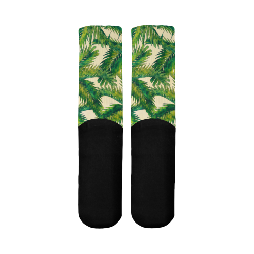 palms Mid-Calf Socks (Black Sole)