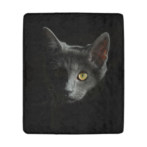 Black Cat Ultra-Soft Micro Fleece Blanket 50"x60"