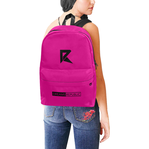 Unisex Classic Backpack (Pink) Unisex Classic Backpack (Model 1673)