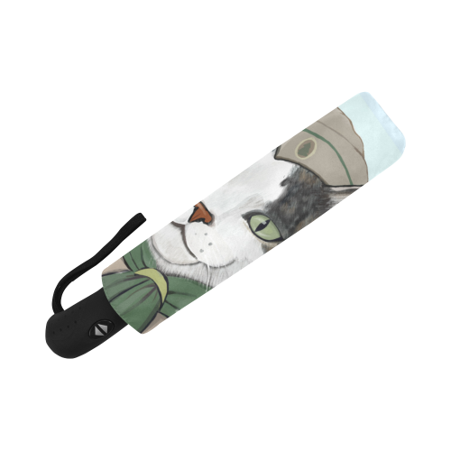 Cat Scouts Bionic Basil Underbrella Auto-Foldable Umbrella (Model U04)