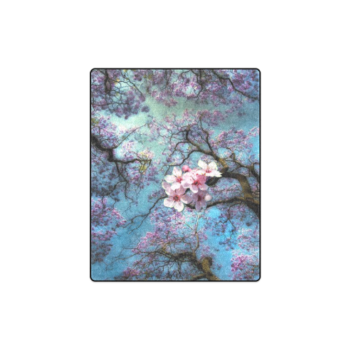 Cherry blossomL Blanket 40"x50"