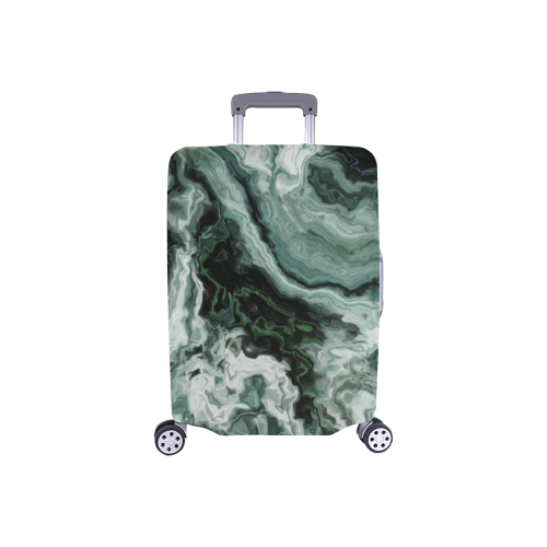 green marble Luggage Cover/Small 18"-21"