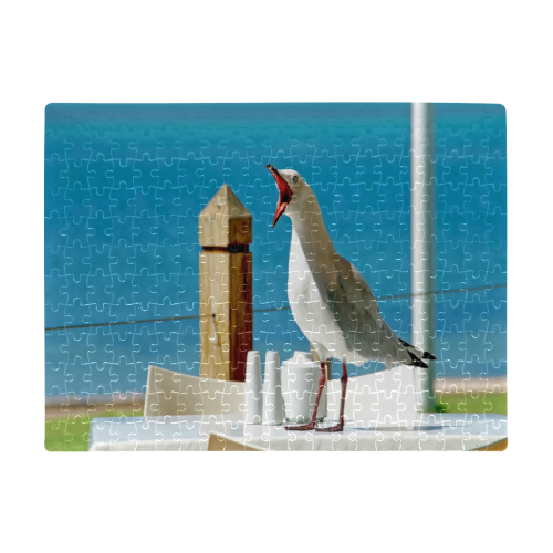 Silly Seagull A3 Size Jigsaw Puzzle (Set of 252 Pieces)